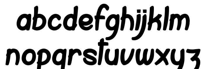 Rabbit Hole Font LOWERCASE