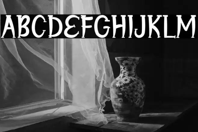 Rabbit Home Font examples