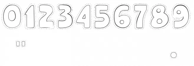 Rabbit Jump Font OTHER CHARS