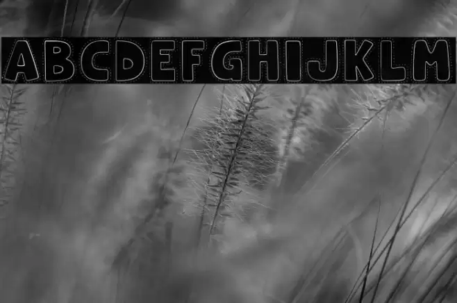 Rabbit Jump Font examples