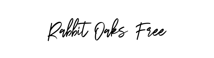 Rabbit Oaks Free  baixar fontes gratis