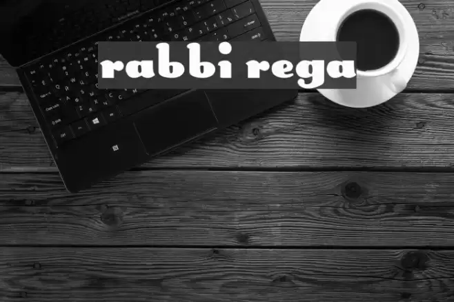 Rabbit Regular Fonte examples