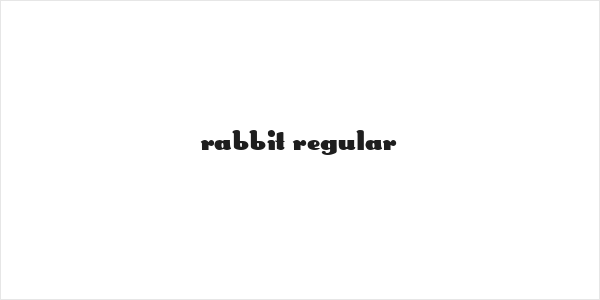 Rabbit Regular Logo