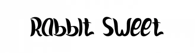 Rabbit Sweet  フリーフォントのダウンロード