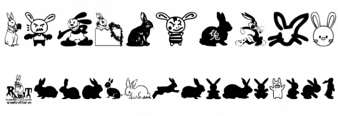 Rabbit Font OTHER CHARS