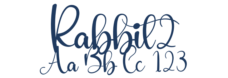 Rabbit2 Font Preview