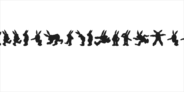 Rabbit35Silhouette Logo