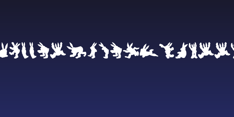 Rabbit35Silhouette Social Header