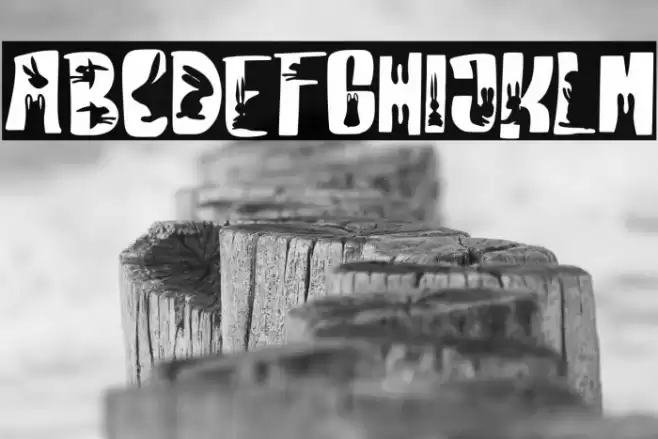 RabbitFREE Font examples