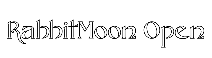 RabbitMoon Open  baixar fontes gratis