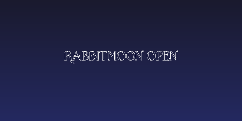 RabbitMoon Open Social Header