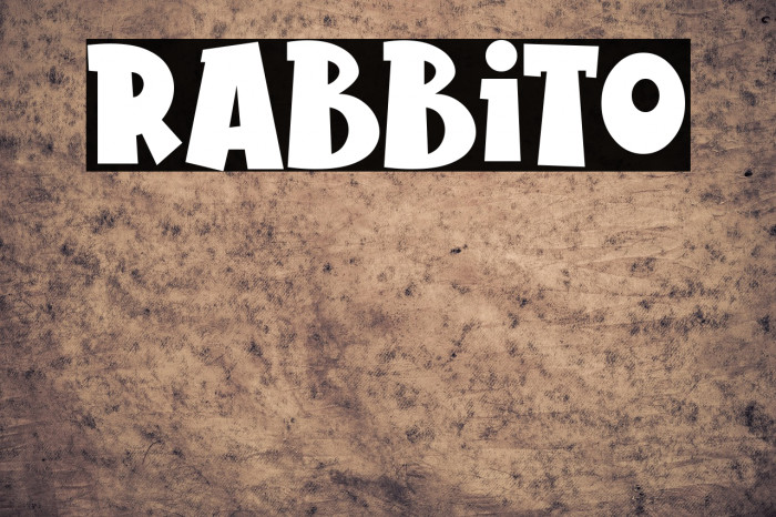 Rabbito Font examples