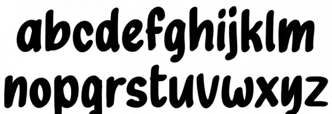 Rabbits And Foxes خط أحرف صغيرة