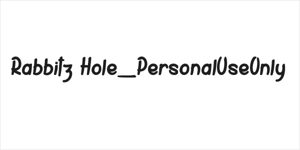 Rabbitz Hole_PersonalUseOnly Logo