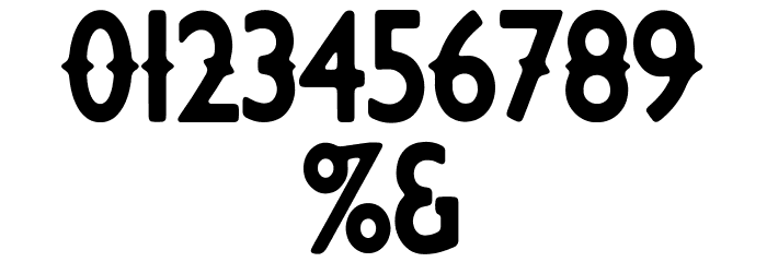 Rabble Rouser Regular Font Alte caractere