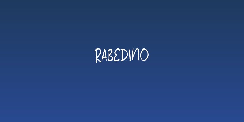 Rabedino Social Header
