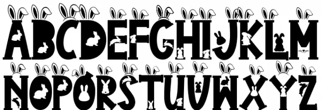 Rabeeto Easter Schriftart Groß