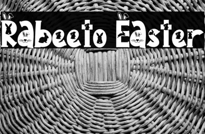 Rabeeto Easter Schriftart examples