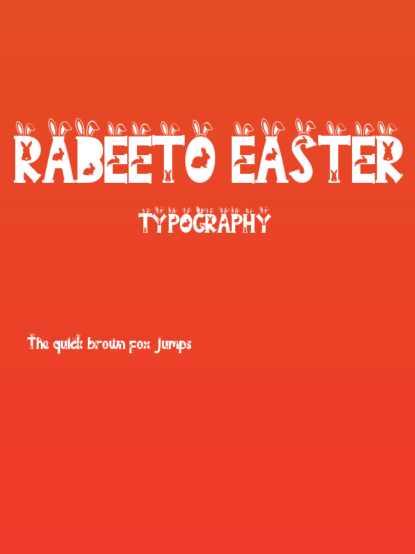Rabeeto Easter Poster