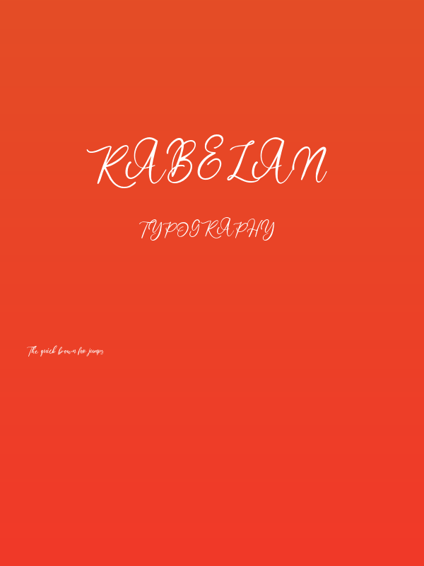Rabelan  Poster