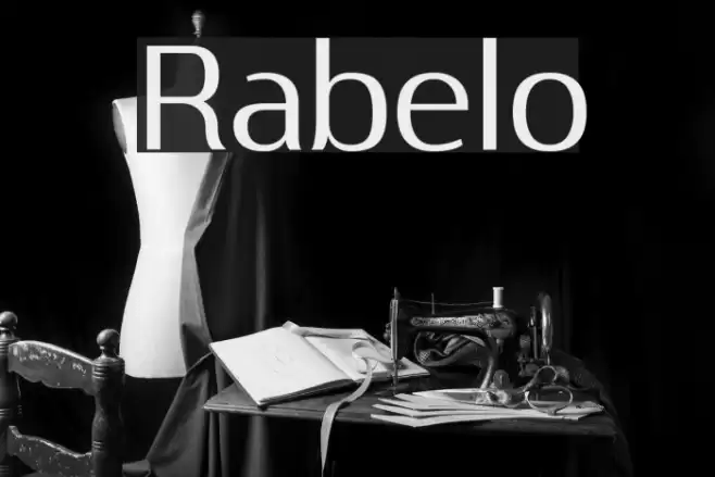 Rabelo Font examples