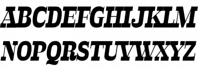Rabento PERSONAL USE ONLY Black Italic Polices MAJUSCULES
