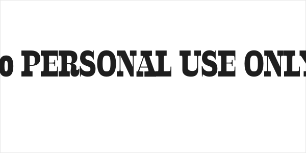 Rabento PERSONAL USE ONLY Black Logo