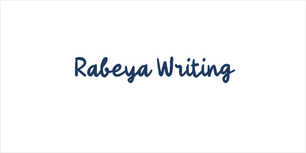 Rabeya Writing Logo