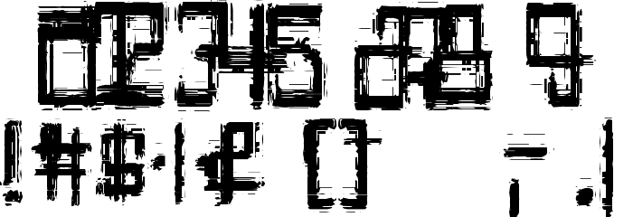 Rabid_Science Font OTHER CHARS