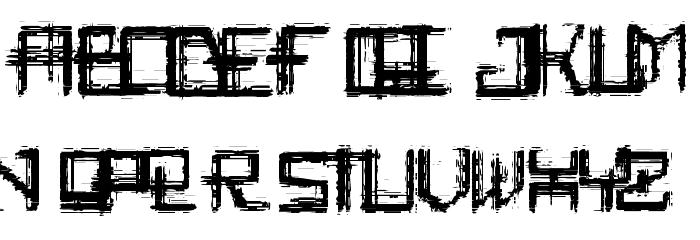 Rabid_Science Font LOWERCASE