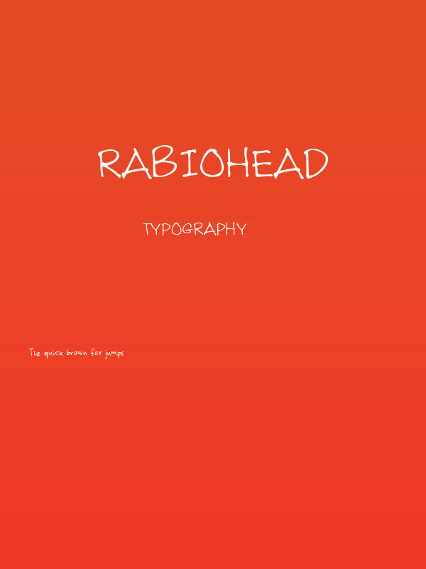Rabiohead Poster