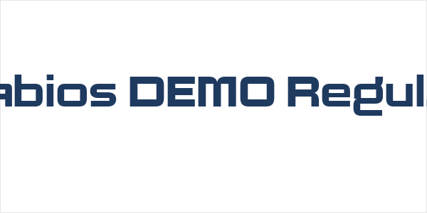 Rabios DEMO Regular Logo
