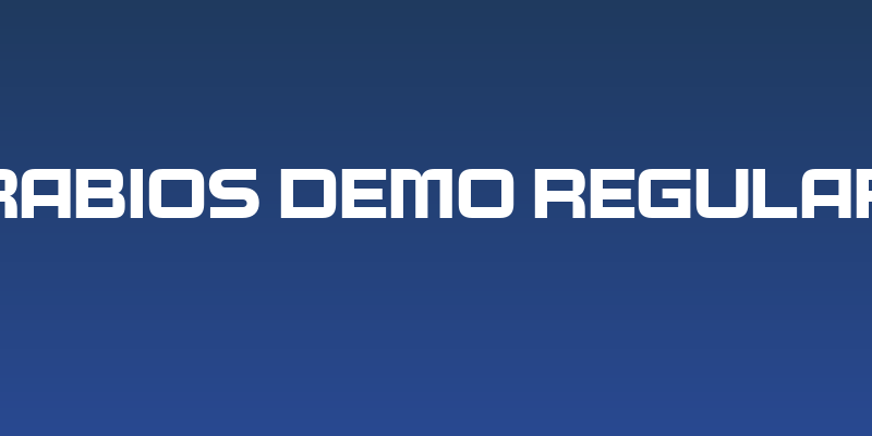 Rabios DEMO Regular Social Header