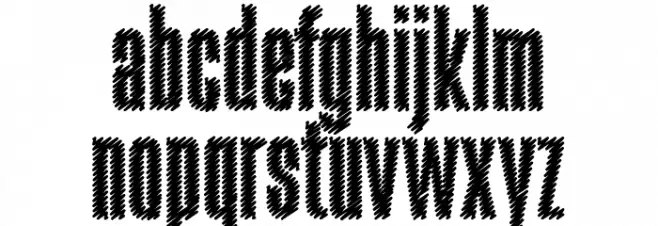 Rabiosa Font LOWERCASE