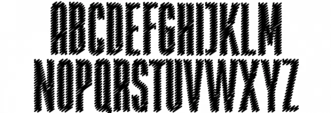Rabiosa Schriftart Groß