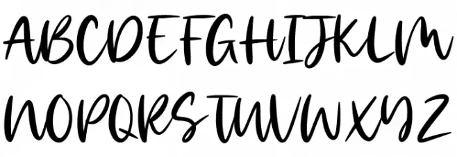 Rabioten Schriftart Groß