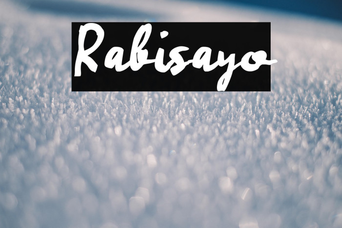 Rabisayo Example 2