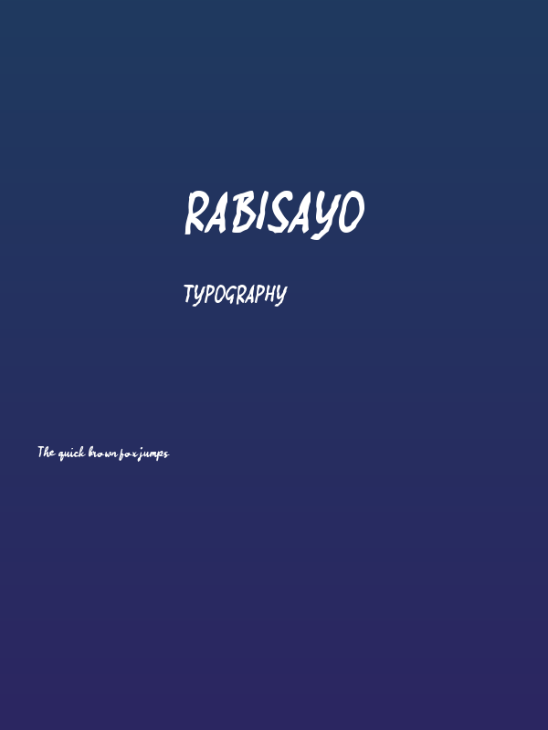 Rabisayo Poster