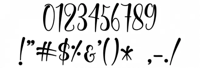 Rabitta - Personal Use Font OTHER CHARS