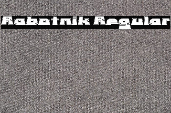Rabotnik Regular Example 1