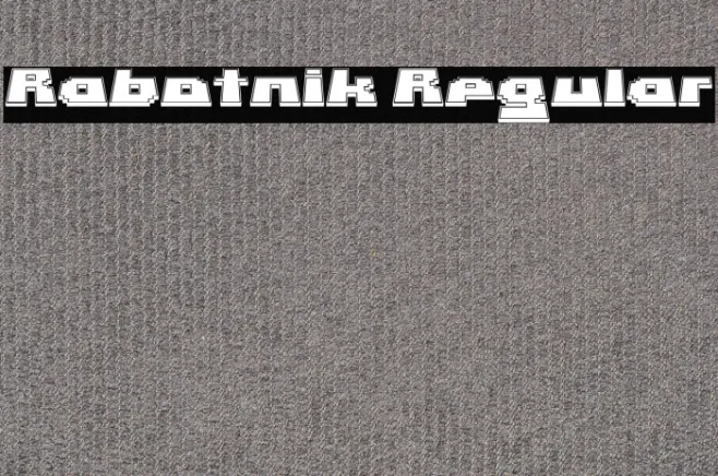Rabotnik Regular Example 1