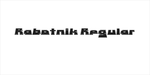 Rabotnik Regular Logo