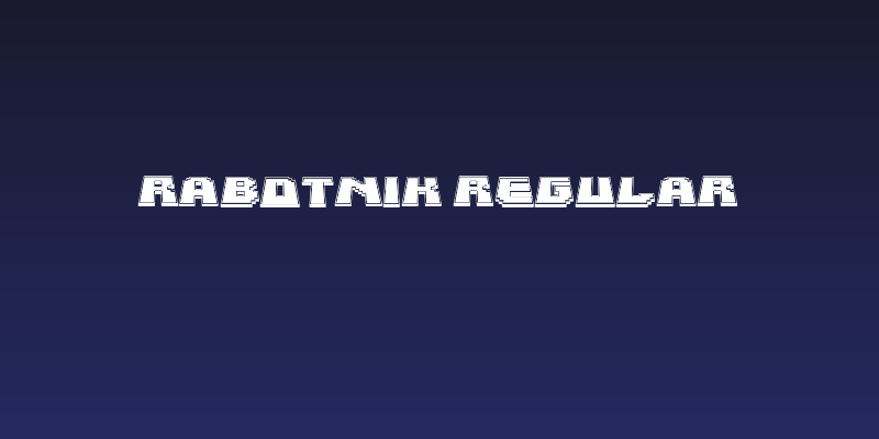 Rabotnik Regular Social Header