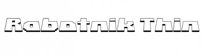 Rabotnik Thin  Frei Schriftart Herunterladen