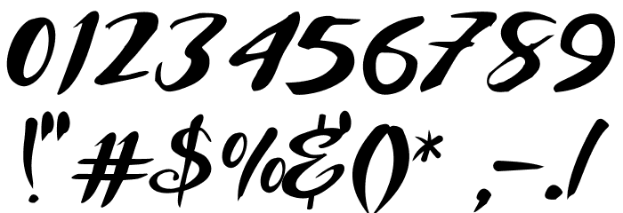 Rabusto Font OTHER CHARS