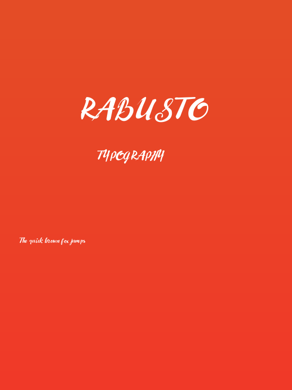 Rabusto Poster