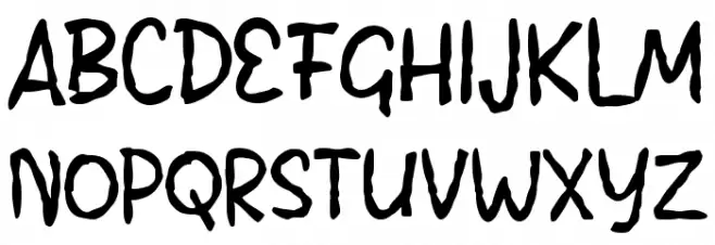 Rabuta Шрифта ВЕРХНИЙ