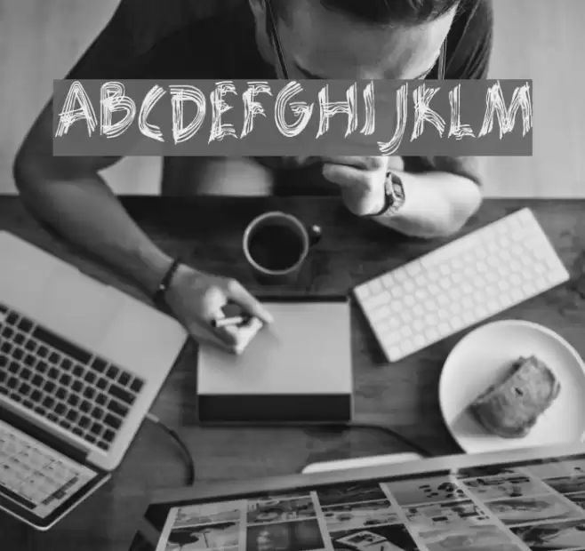 Racana Font examples