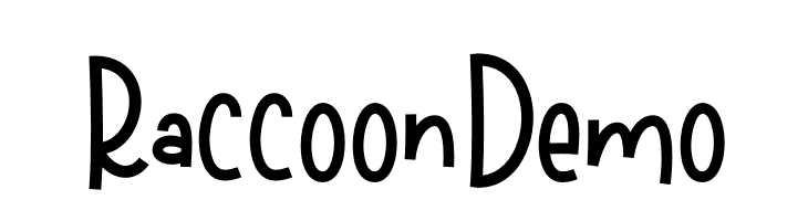 Raccoon Demo  Free Fonts Download