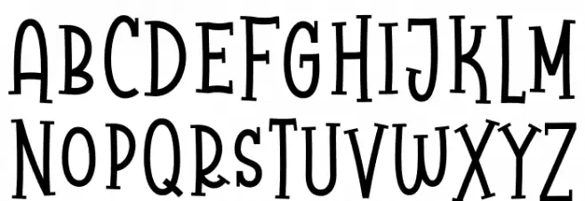 Raccoon Serif Demo Fonte MAIÚSCULAS